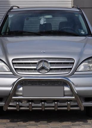 Кенгурятник (нерж.) для Mercedes ML W163