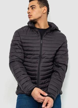 Куртка мужская демисезонная, цвет черный, размер L, 234R8217
