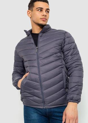 Куртка мужская демисезонная, цвет серый, размер 4XL, 243R802-1
