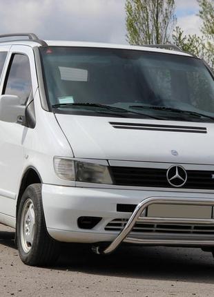 Кенгурятник WT022 (нерж.) для Mercedes Vito W638 1996-2003 гг