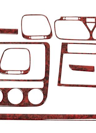 Накладки на панель Дерево для Volkswagen EOS 2006-2011 гг