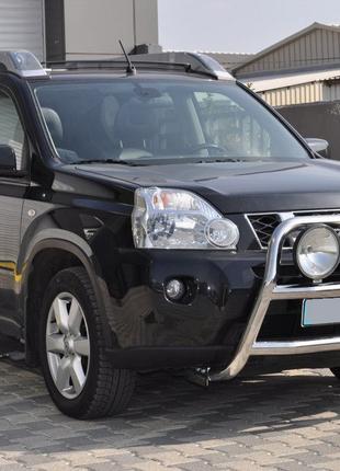 Передняя защита WT018 (нерж) для Nissan X-trail T31 2007-2014 гг