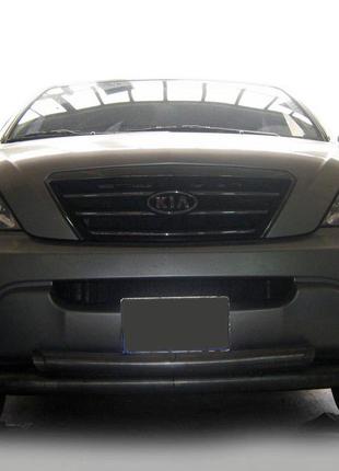 Передняя защита ST014 (нерж.) для Kia Sorento 2002-2009 гг