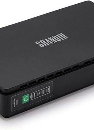 Shanqu Mini UPS 10000 мА·год 37 Втч Резервне акумуляторне джер...