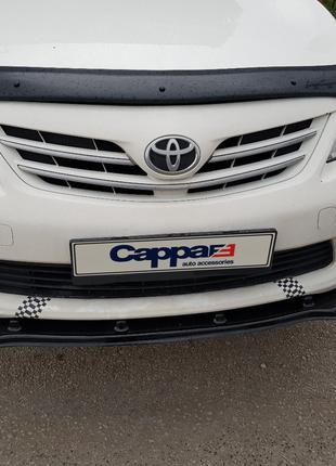Дефлектор капота (EuroCap) для Toyota Corolla 2007-2013 гг