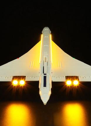 Комплект Briksmax Light Для LEGO Concorde 10318