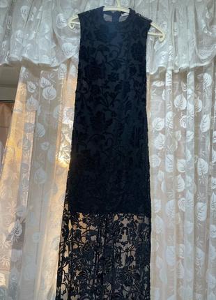 Сукня чорна, класична,S
