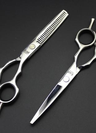 Набор парикмахерские ножницы для стрижки филировки волос KASHO...