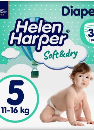 Подгузники Helen Harper Soft&Dry; New Junior Размер 5 (11-16 к...