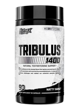 Стимулятор тестостерона Nutrex Research Tribulus 1400, 90 капсул