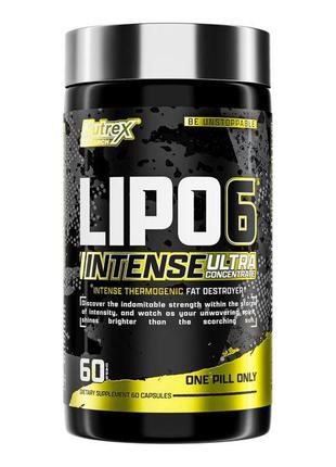 Жиросжигатель Nutrex Research Lipo-6 Intense Ultra Concentrate...