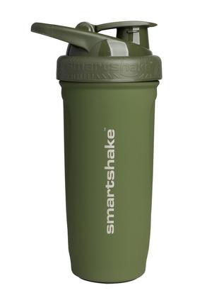 Шейкер Smart Shake Reforce Stainless Steel 900 мл, Army Green