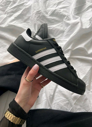 Adidas Superstar Black White