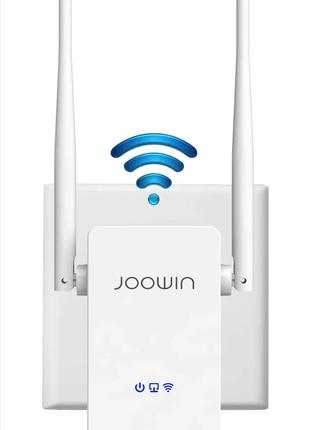 Wi-Fi репітер - Joowin WR302S V2 300 Мбіт/с. 2.4 ГГц, Підсилюв...