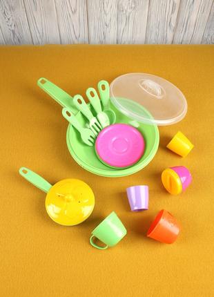 Набір продуктів "Посуд" DEDE DEDE-01468 Зелений (2000989506423)