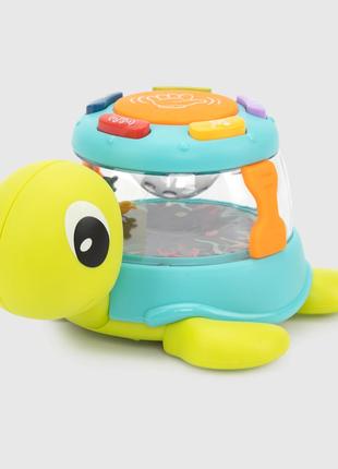 Музична іграшка Черепаха GAO SHENG 65180 Салатовий (2000990255...