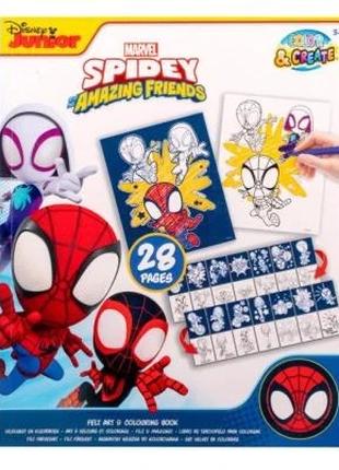 Розмальовка Disney Spider-Man SP23351 Різнокольоровий (8719668...
