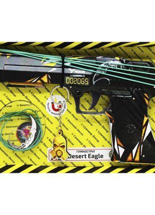 Деревянный пистолет "Резинкострел Desert Eagle"