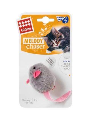 Іграшка для котів GiGwi Мишка з електронним чіпом Melody chase...