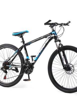 Спортивний велосипед BAIDONG 26-8013 26" Синьо-чорний (2000989...