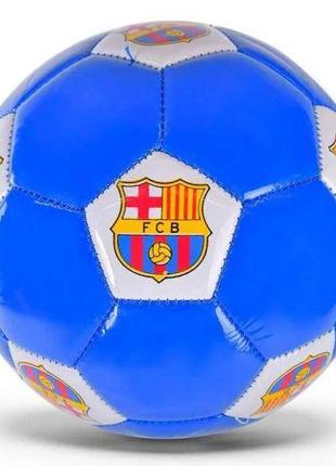 Мяч футбольный №3 "Барселона", синий [tsi204459-ТSІ]