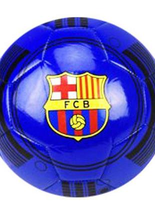 Мяч футбольный №3 "Барселона", синий [tsi204445-ТSІ]