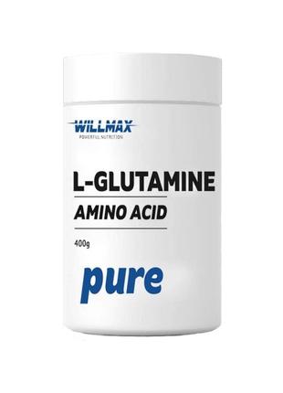 Аминокислота Willmax L-Glutamine, 400 грамм