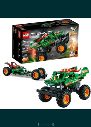 Конструктор LEGO Technic Monster Jam Дракон 42149