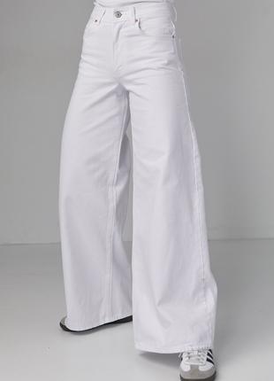 Женские джинсы Palazzo - белый цвет, 32р