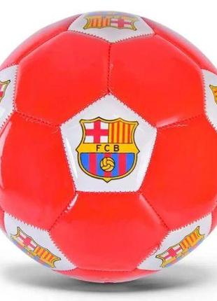 М`яч футбольний №3 "Барселона", червоний
