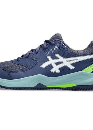 Детские теннисные кроссовки Asics Gel-Dedicate 8 padel Темно-с...