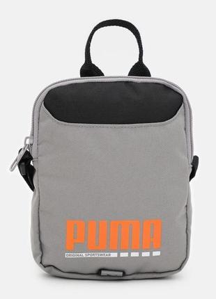 Сумка Puma Plus Portable 1,5L Серый 15х3,5х19 см (090347-03)