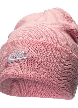 Мужская Шапка Nike U PEAK BEANIE TC FUT L Розовый One size (7d...