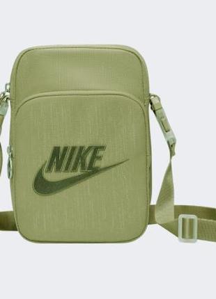 Сумка на плечо Nike NK HERITAGE CROSSBODY - MTLC M 4L Хаки 18x...