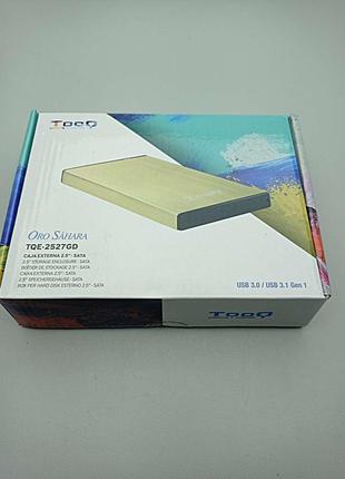 Внешний жесткий диск HDD SSD Б/У Tooq TQE-2527 GD