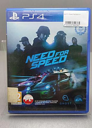 Игра для приставок компьютера Б/У Need For Speed PlayStation 4