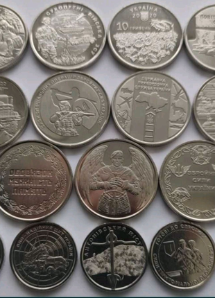 16 монет без капсул