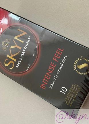 SKYN intense feel безлатексні презервативи з крапочками