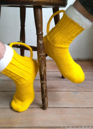 Подарункові чоловічі шкарпетки - в'язані шкарпетки Пивні кружки