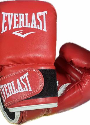 Перчатки боксерські Everlast червоні