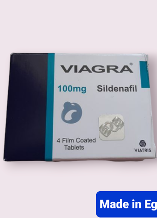 Viagra Pfizer Віагра Силденафіл 100 мл 4 табл Єгипет