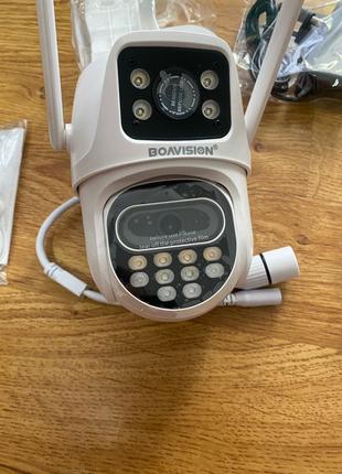 Камера вуличного спостереження Boavision P9S 8мп подвійна камера