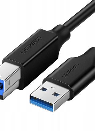 Кабель USB - USB Type-B (USB-B) UGREEN для принтеров, сканеров...