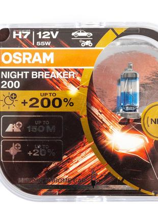 Лампа головного света Osram H7 55W Night Breaker -2024200% 642...