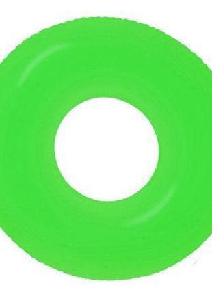 Надувной круг Неон﻿ (зеленый)