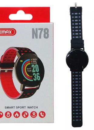 Годинник сенсорний "Smart Sport Watch" (чорний)