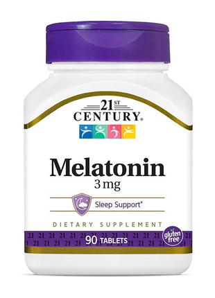 Мелатонин 21st Century Melatonin 3 mg 90 tablets