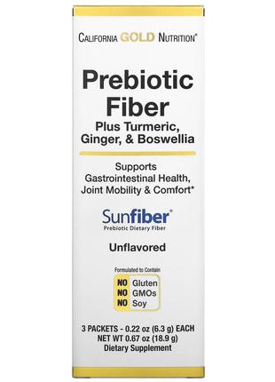Пробиотики и пребиотики California Gold Nutrition Prebiotic Fi...