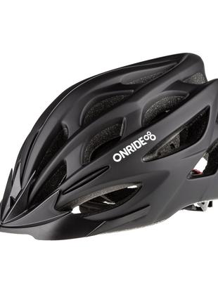 Велоcипедный шлем OnRide Mount L 58-61 см Матовый черный