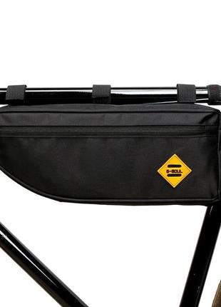 Велосипедная сумка под раму B-Soul Черный